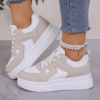 Новые студенческие корейские туфли с толстой подошвой и повседневными ботинками