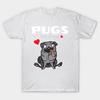 T Shirt Women Pugs Not Drugs Funny Harajuku Print Kawaii Tshirt Summer Short Sleeve Female T-Shirt Top Tee