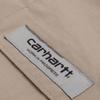 Carhartt WIP Логотип Рабочая рубашка с коротким рукавом и множеством карманов Мужские рубашки Хаки CHXSRI028804G-KHX