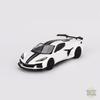 MINI GT Масштаб 164 США. MiJo Toys Лимитированная серия Chevrolet Corvette Z06 2023 (Арктический белый)