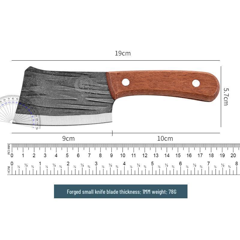 Мини-кухонный нож из нержавеющей стали - Портативный для общежитий и улицы, Идеально подходит для овощей и мяса.