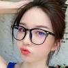 New Anti-Blue Light Glasses Ladies Flat Mirror Blu-Ray Computer Goggles Retro Glasses Frame Women'S Square Frame