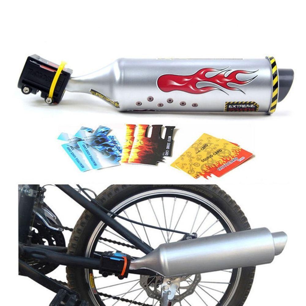 Sound Simulator Bike Tools Turbine Sound Wild Turbine Exhaust Pipe BMX Mountain