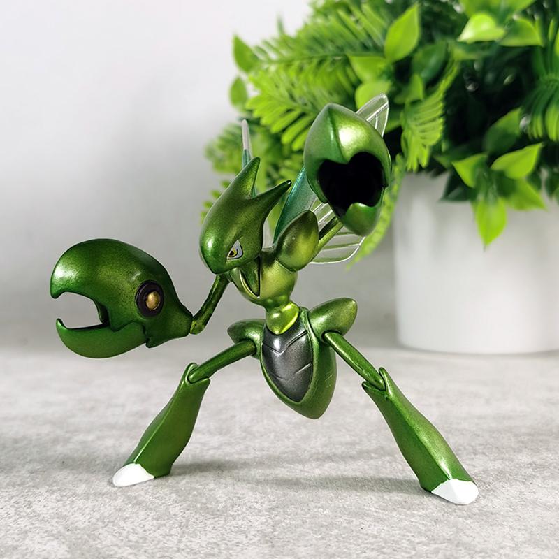 9 см Аниме Фигурка Покемона Скайзор Фигурка Действия ПВХ Коллекционная Модель Игрушки для Детей Мальчиков Подарки Настольное Украшение