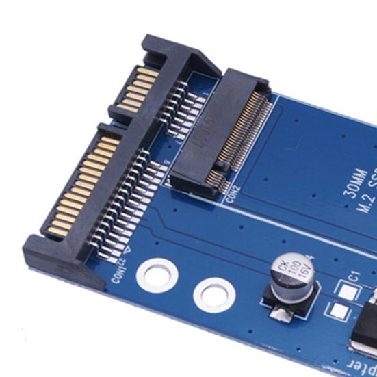 Адаптерная карта M.2 SSD к SATA Высокоскоростная передача Рассеивание тепла Простая установка Конвертер твердотельного накопителя