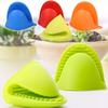 1PCS Silicone Heat-resistant Cooking Pot Holder Oven Baking Glove Pinch Grips Mitts Cooking Tool
