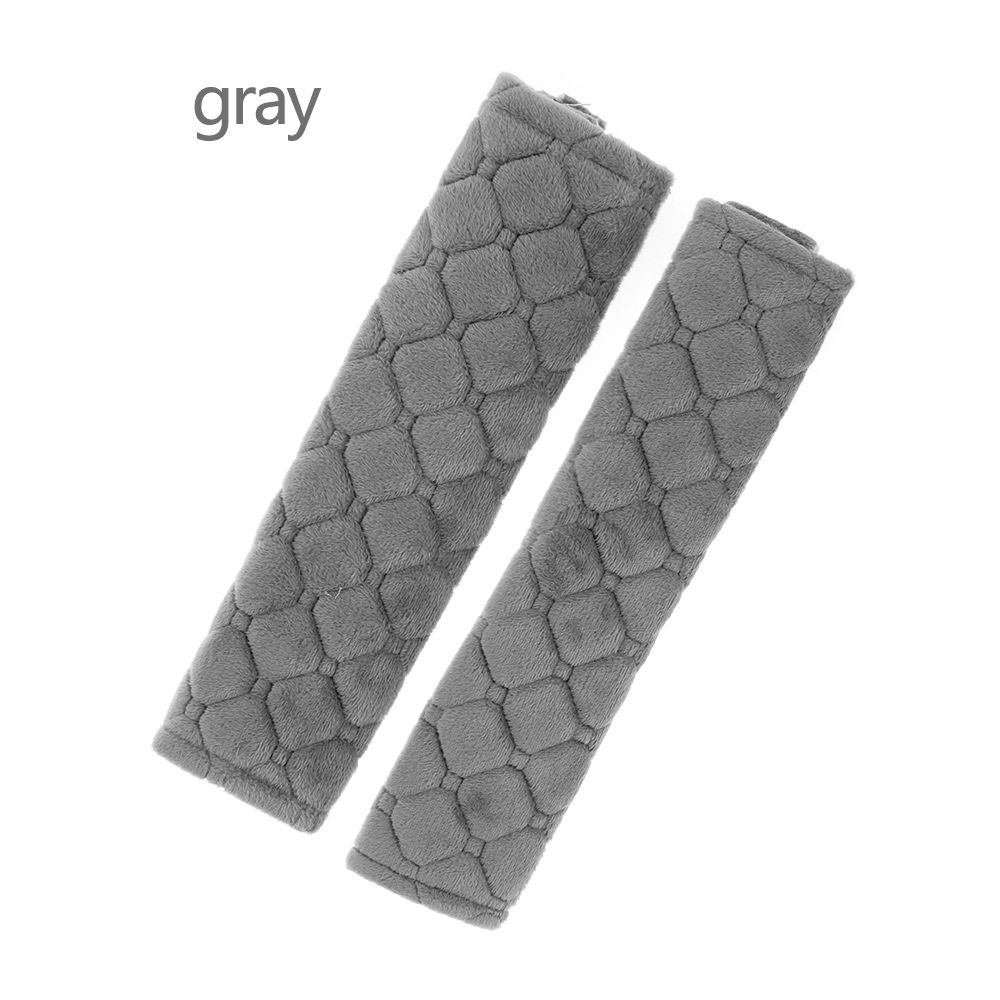 Удобная подушка  Чехлы на ремни безопасности  Мягкая плюшевая накладка на плечо для автомобиля