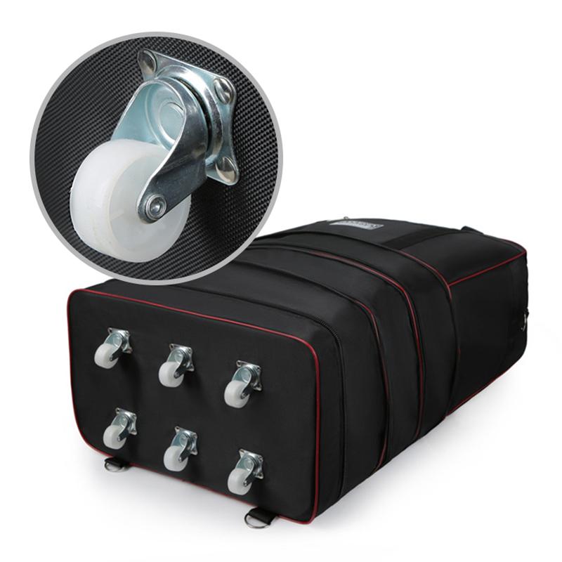 Дорожная сумка, сумка на колесиках, складной чемодан для багажа, многослойная сумка для хранения, дорожная сумка из ткани Оксфорд для переезда