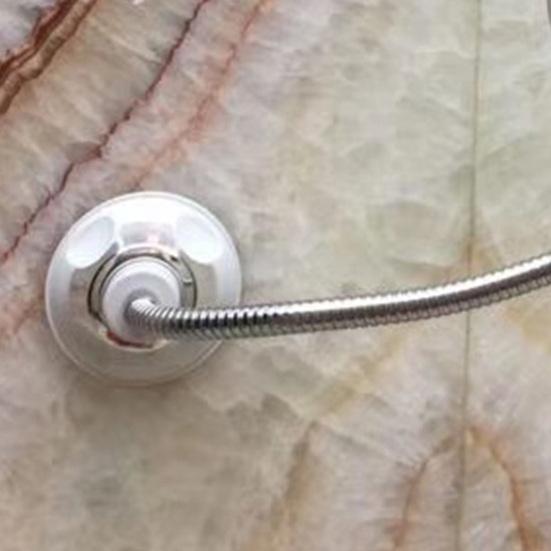 Светодиодное складное зеркало с присоской 10X вращающееся на 360 градусов зеркало для макияжа на гибкой ножке портативное косметическое зеркало с лампой