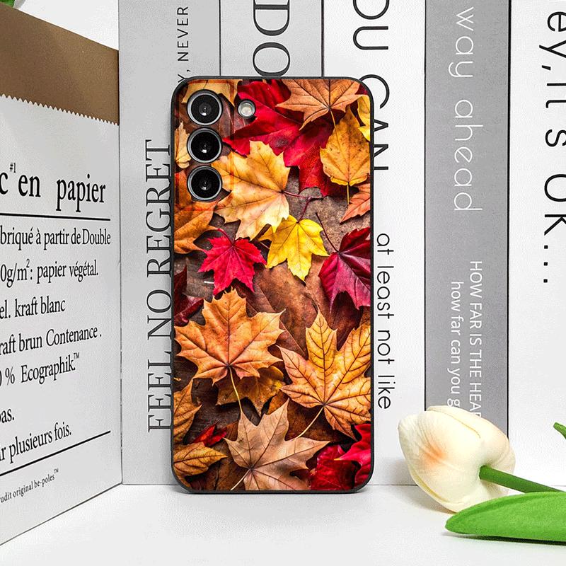 Ручная роспись Осенний кленовый лист Чехол для телефона для Motorola Moto Edge 50 Fusion 40 30 Neo G34 E14 G75 G85 G54 Pro 5G Мягкий чехол Арт
