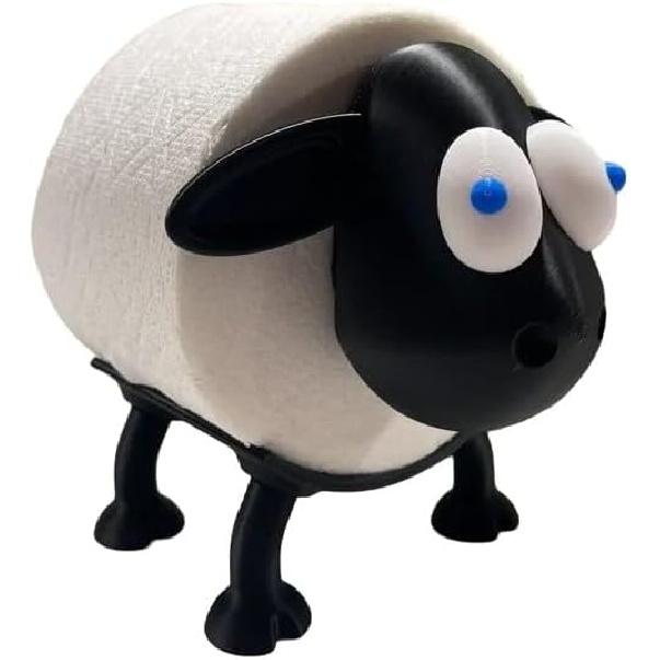 Милый держатель для туалетной бумаги в виде животного - прочная подставка для рулонов туалетной бумаги из PLA (Дизайны кошек, свиней, лягушек и собак) (Лягушка)