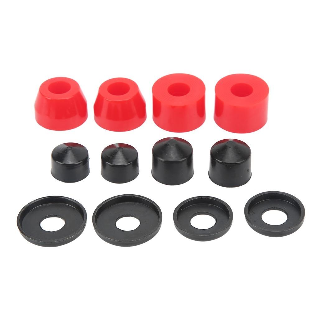 Durable 90A Skateboard Shock Kit PU Lightweight Damping Bushings Skateboard Bushing Set 4 Wheel Skateboard