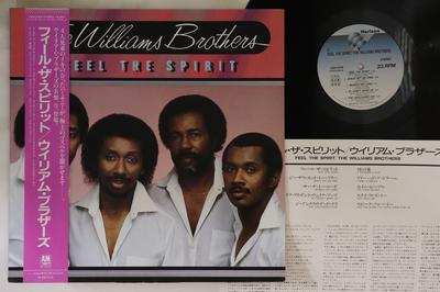 LP Пластинка WILLIAMS BROTHERS - Feel The Spirit C28Y3158PROMO A&M 1987 Япония Оби Соул/Фанк Б/У