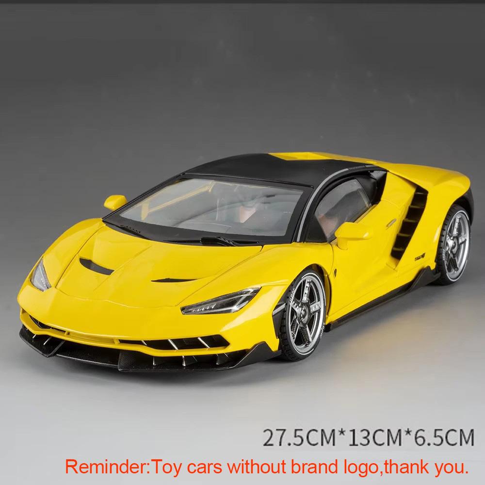 1:18 Lamborghini Lp770 Pagani Huayra Металлические Литые Модели Машинок Игрушки Звук Свет Оттяни Назад Двери Открываются Спортивный Автомобиль Детям Лучшие Подарки
