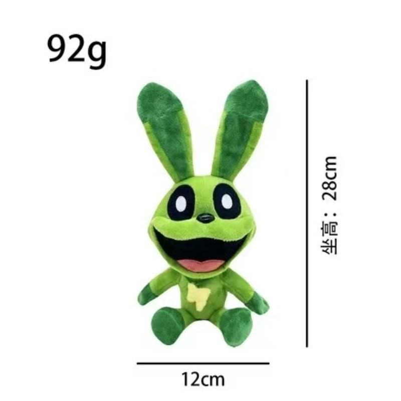 Smiling Animal Anime Plush Toy Horror Doll Soft Model Toy Horror Smiling Cat Cartoon Festival Plush Gift Decoration