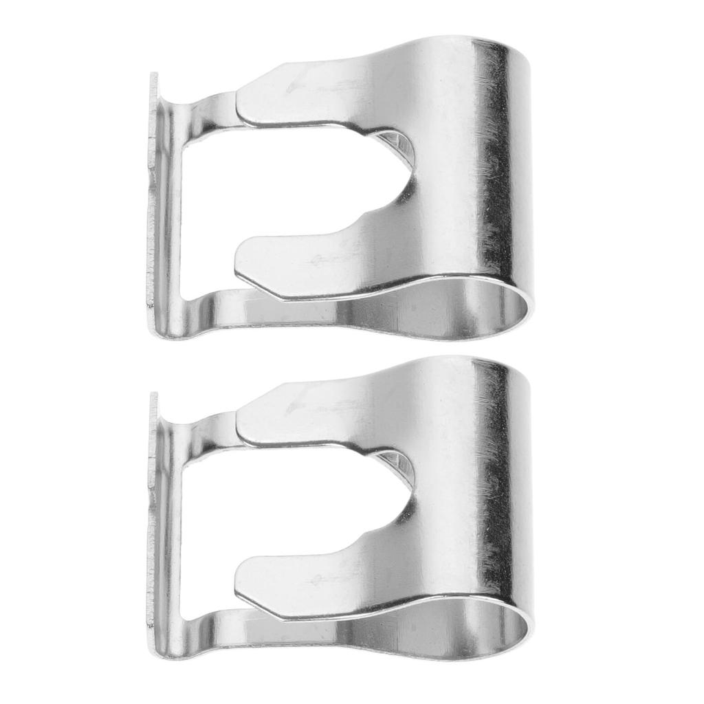 Iplusmile 1 Pair Wiper Linkage Clip Windshield Wiper Linkage Bush Wiper Motor Linkage Rod Clip Link Repair Clip Metal Silver