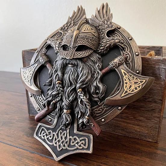 Viking Decor Жуткая голова Декоративная настенная черепа Головной декор