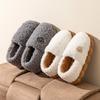 Warm Bag and Cotton Shoes Men's Winter Non-slip Thick-soled Outer Wear 2025 New Indoor Home Plush Cotton Slippers Men
