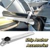 316 Stainless Steel Anchor Wheel 390mm Size Boat Accessories Yacht Marine Hardware  Bow Mounting