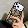 Чехол Case для iPhone 17 Air 16 Pro Max 15 Plus 11 13 Mini 14 12 Задняя крышка телефона Маска Самурая Шлем Воина