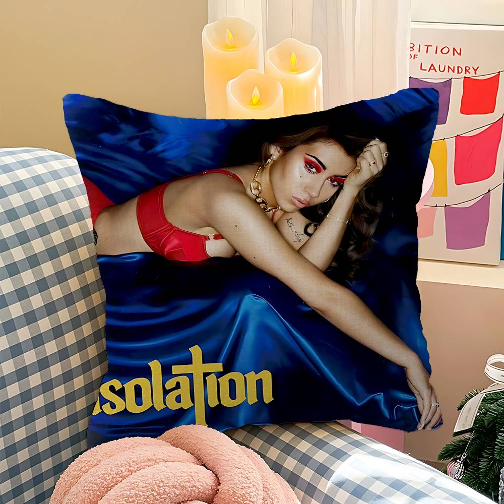 K-Kali U-Uchis Personalized picture text home decorative pillows Household Gifts 45x45cm