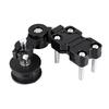 Motorcycle Aluminum Chain Tensioner Bolt Auto Adjuster On Roller Tool Black