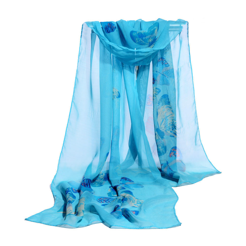 Fashion Women Chiffon Soft Wrap Scarf Ladies Shawl Scarf Scarves