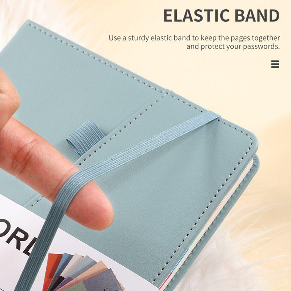Адрес веб-сайта A5 Пароль Книга с алфавитными вкладками Твердый переплет Блокнот для паролей