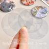 5Pcs Badge Protector Badge Display Sleeve Anime Badge Protective Sleeve Storage Case