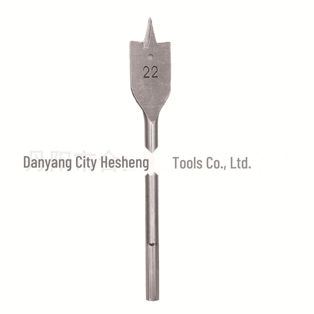 Набор из 6 шт. плоского сверла натурального цвета с шестигранной ручкой для деревообработки