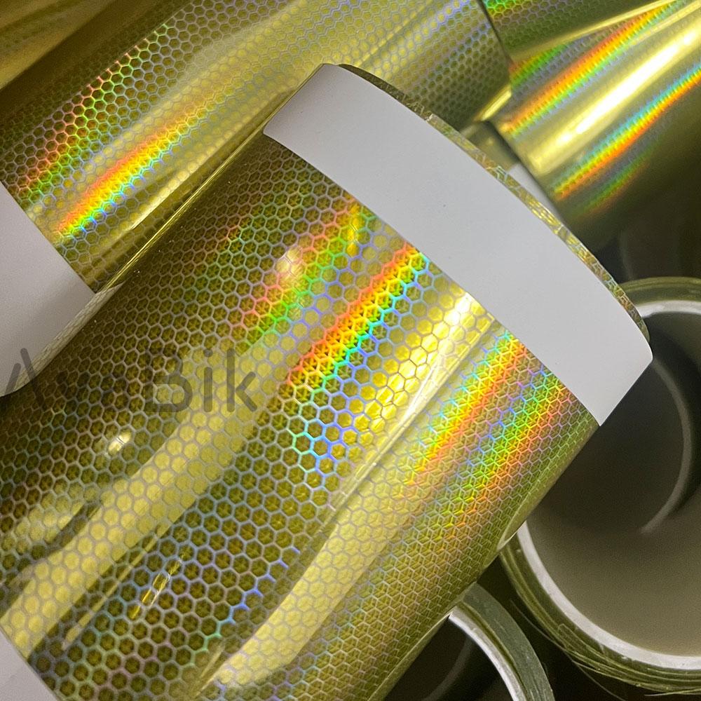 Car Sticker Headlight Lamp Film Auto Laser Honeycomb Taillight Lamp rhombus protective film Waterproof Self-Adhesive Stickers