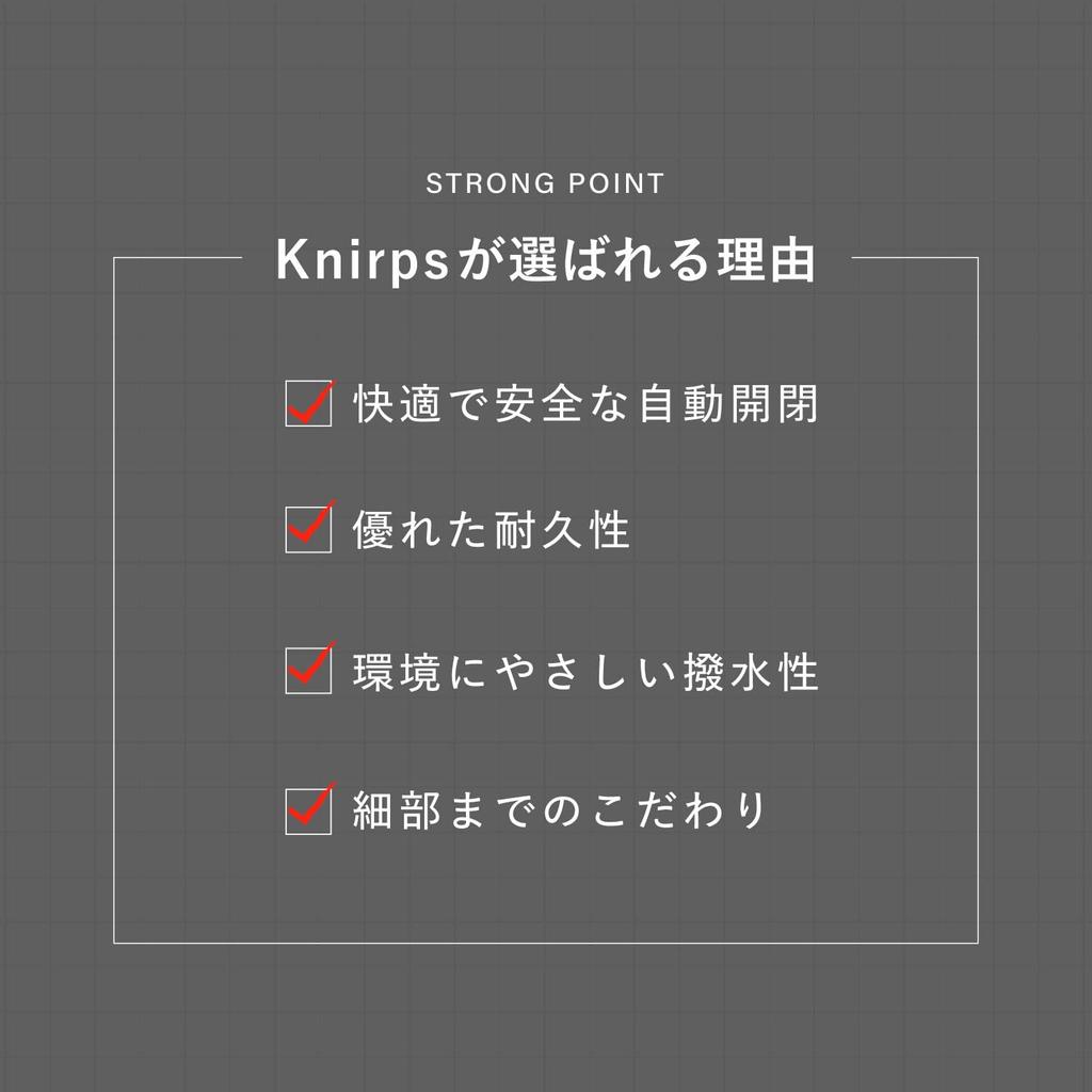 Зонт-автомат складной Knirps Swarm Black Medium 5 лет гарантии T.220 [Официальный импорт] KNTL220-8658