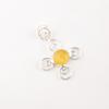 Yellow Cat's Eye Gemstone 925 Sterling Silver Jewelry Handmade Pendant For Girls PP-41-48