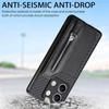 C1-04 For Xiaomi Redmi Note 13 5G Case Leather+PC+TPU Zipper Wallet Phone Cover