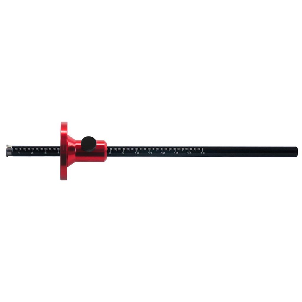 HOT Wheel Marking Gauge Woodworking Scriber Wood Marking Tools with Inch&MM Scale - Parallel Line Drawing Mortise Measuring