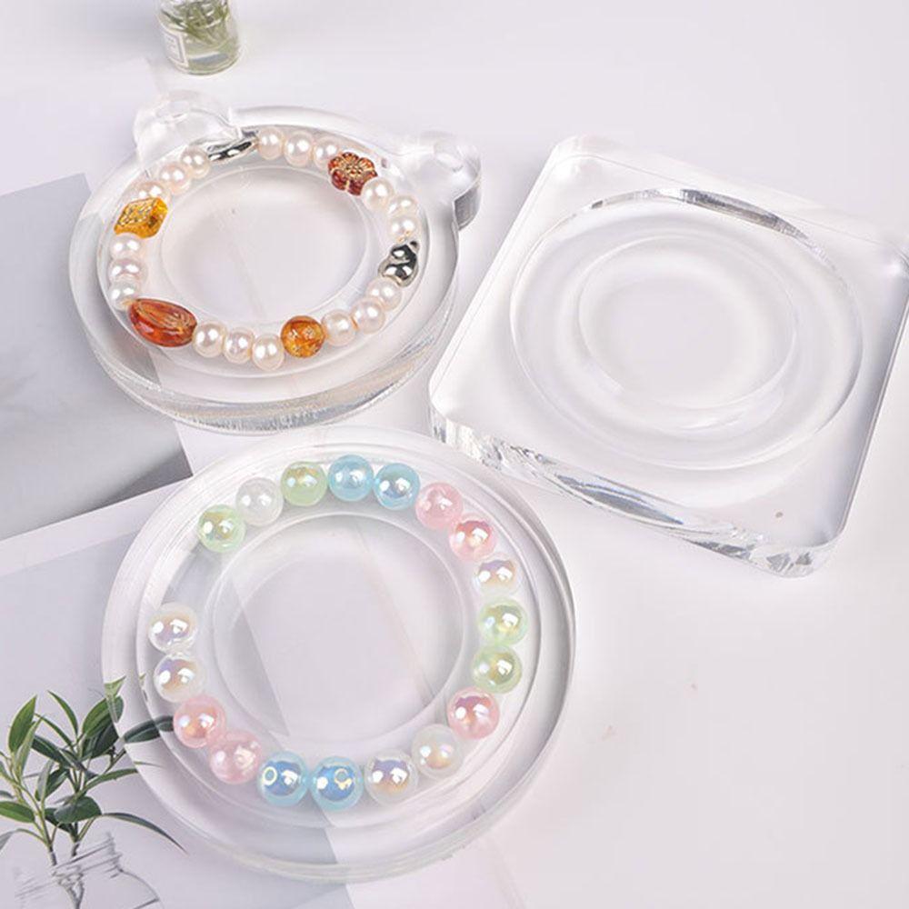 Multiple Grooves Jewelry Tray Acrylic Jewelry Making Mat Beading Board  Necklace and Bracelet
