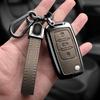 Чехол-брелок для ключа автомобиля из цинкового сплава Металлический корпус ключа для Volkswagen Vw Polo Tiguan Golf 4 5 Jetta Beetle Scirocco Passat