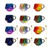 Rainbow D20 Dice Mug with Handle Colorful Polyhedral Glass Coffee Cup for Gamers Unique Gift for Tabletop RPG Fantasy Enthusiasts