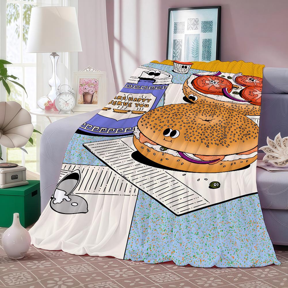 Lauren Martin Art Blanket Warm And Soft Suitable For Bedroom Living Room Sofa Bed Office Travel Camping