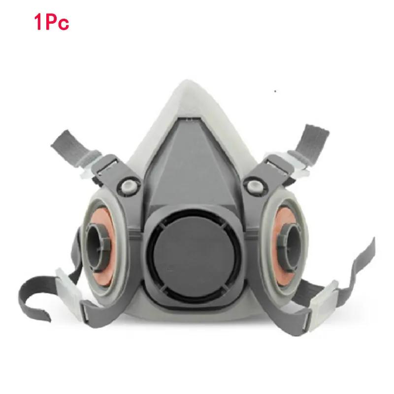 Half Mask Fit For 3M 6001/6002/6004 Filters Industrial 6200 Respirator Gas Mask Body Spray Paint Decoration Dustproof Mask 6200