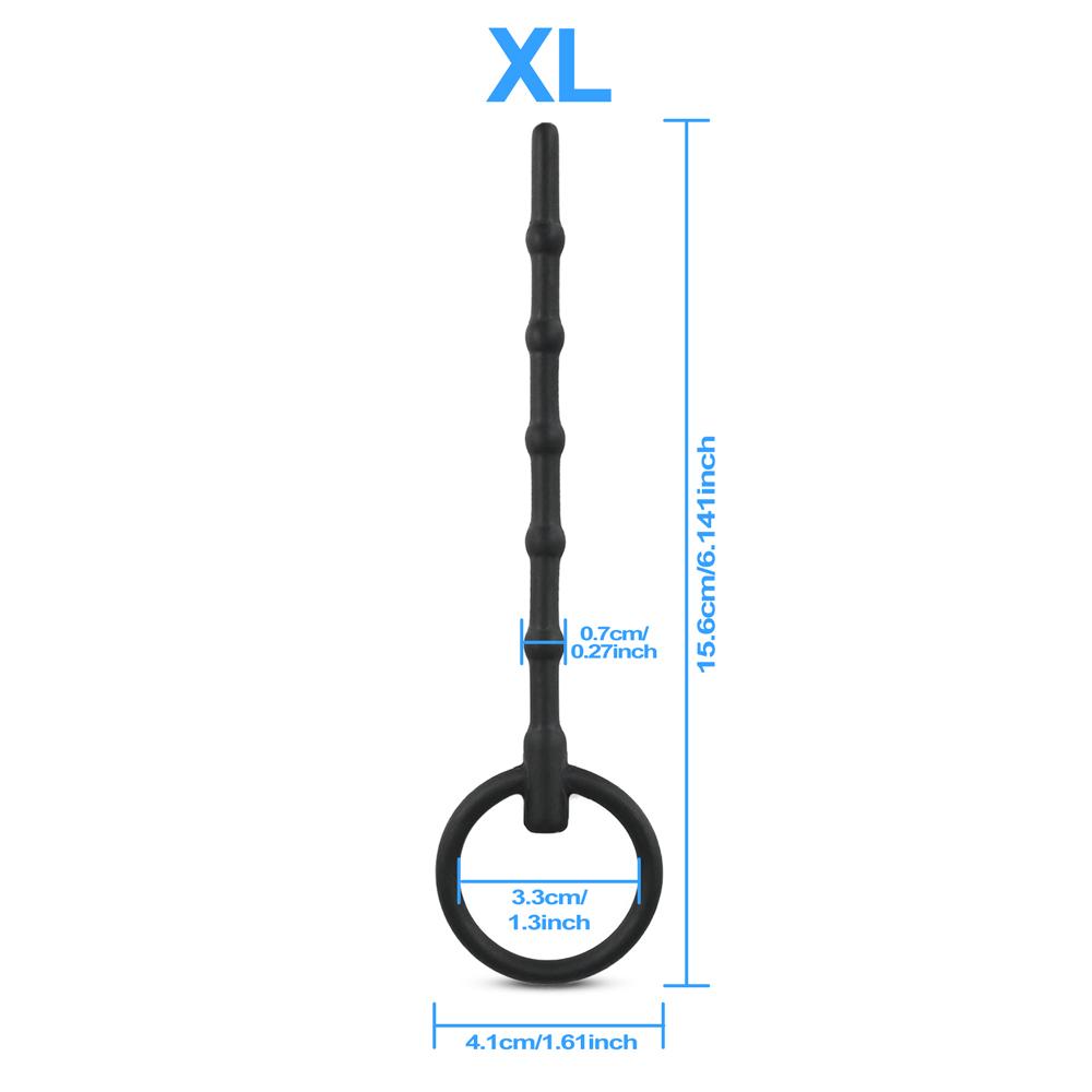 Силиконовый катетер уретры, пробка для пениса, трубка, расширитель уретры, растяжка, стимуляция конского глаза, секс-игрушки для взрослых для мужчин, мастурбация