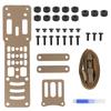 OPHIDIAN  Expandable modular quick-release adapter, freely adjustable quick-install board, leg strap fixing accessories