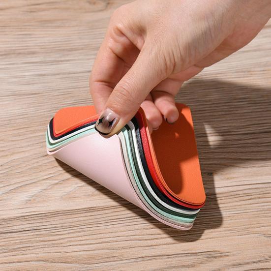 Обеденный стол Подставка для столовых приборов Яркий цвет Износостойкий нескользящий дизайн Круглый квадратный коврик для чашки Коврик для кружки