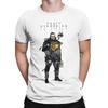 Футболка для фанатов игры Death Stranding с принтом 'Printed Heroes' Унисекс Хлопковая футболка с коротким рукавом