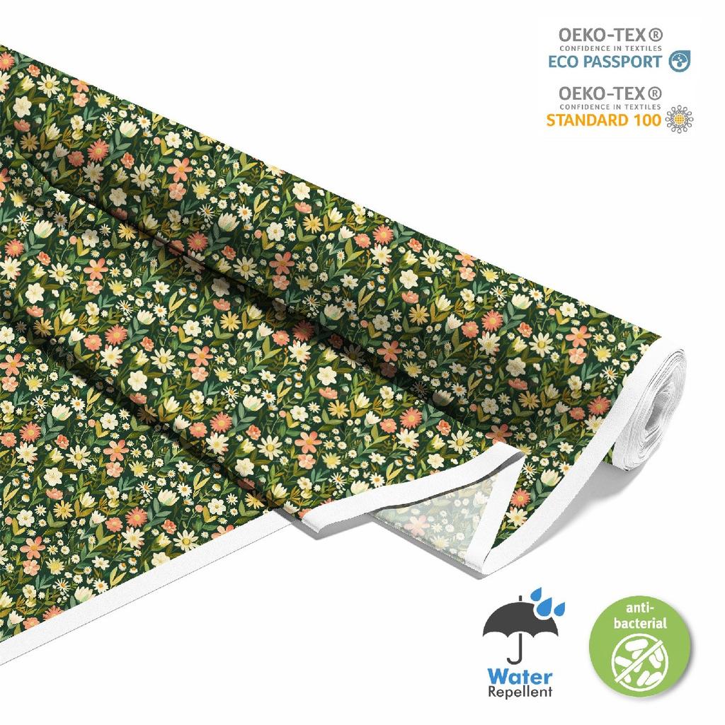 Outdoor Dekostoffe Oxford - Motiv Frühling I Dx7328