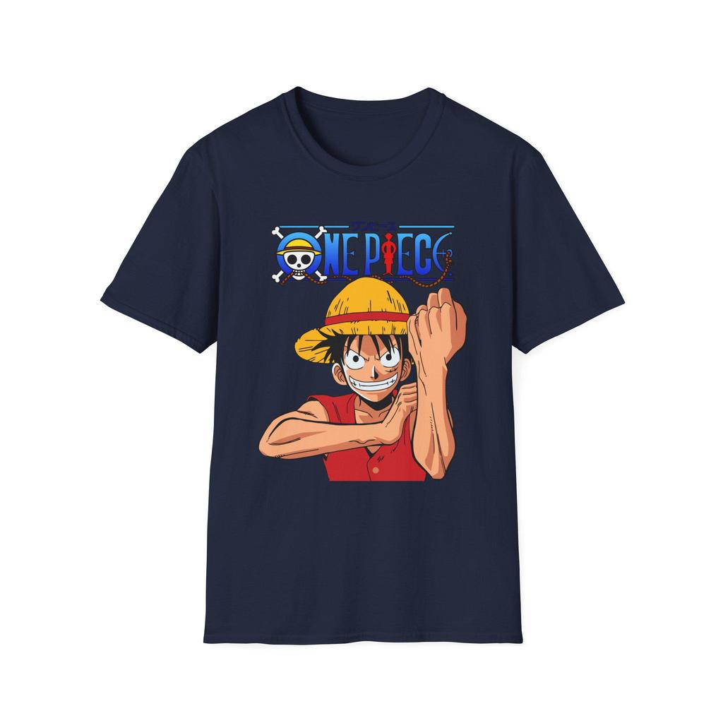 2026 Лето ONE PIECE Ретро Косплей Футболка Унисекс Оверсайз Повседневная Хлопковая С коротким рукавом Унисекс Детская Спортивная Футболка