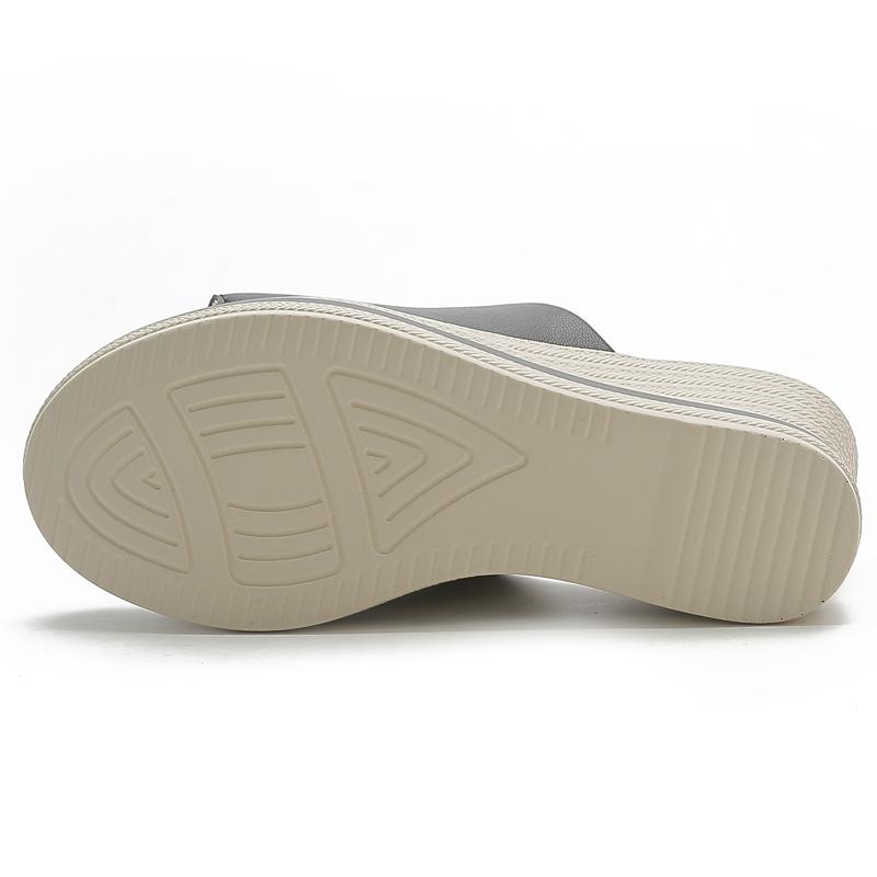 Женские босоножки на высоком каблуке с открытым носком, тапочки, обувь на платформе, повседневная женская уличная пляжная обувь, летние шлепанцы, сандалии