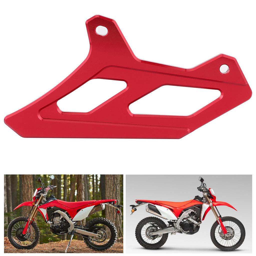 Rear Sprocket Chain Guard CNC Aluminum Alloy Cover Protection Fit for Honda CRF450L 2019Red
