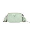 Trendy Solid Color Camera Bag with Diamond Lattice, Wide Strap & Letter Design - Women's Crossbody & Single Shoulder