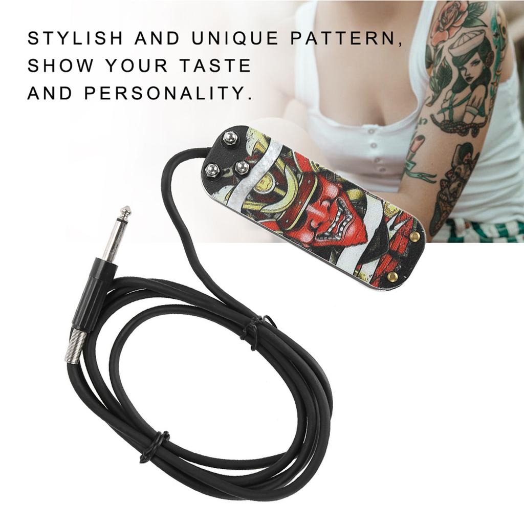 Stainless Steel Tattoo Foot Pedal Thickened Steel Foot Switch Tattoo Machine Power Supply